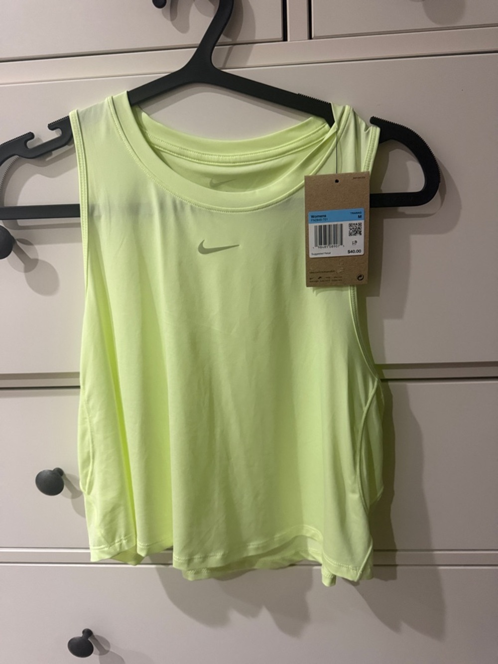 Nike Women’s Neon Yellow Workout Tank Top
